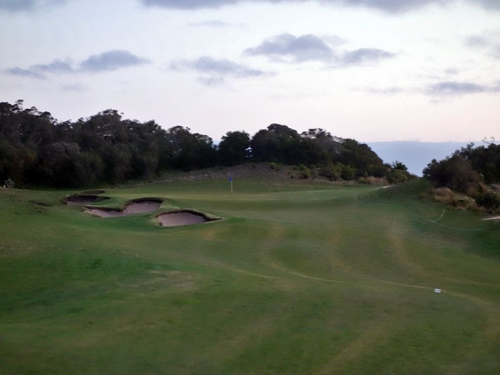 16th Hole at National Golf Club (Moonah) (489 Yard Par 4)